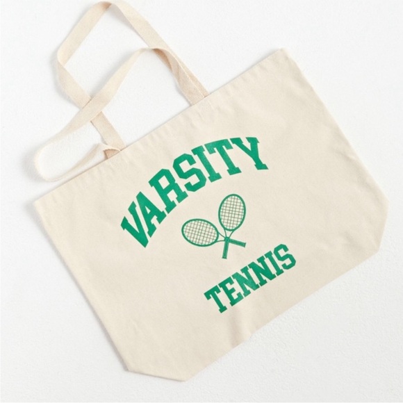 Urban Outfitters Handbags - Retro Vintage Inspired Altru Apparel Varsity Tennis Tote Bag